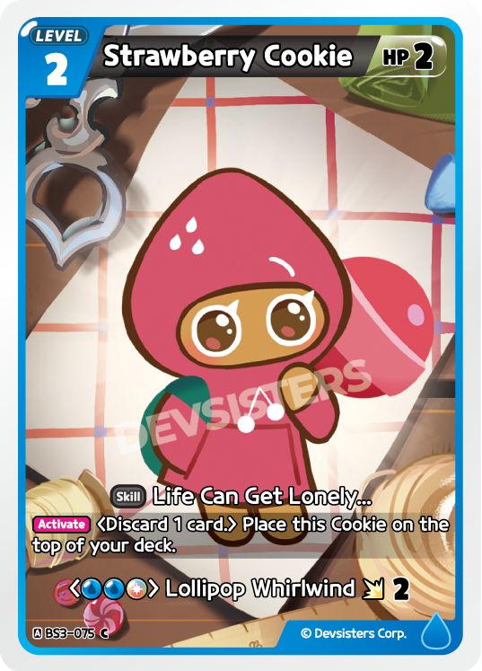 Strawberry Cookie (BS3-075) (C) [Age of Heroes and Kingdoms]