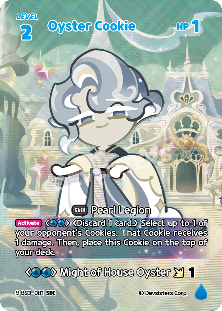Oyster Cookie (BS3-081) (SEC) [Age of Heroes and Kingdoms]