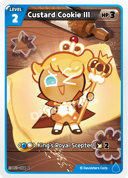 Custard Cookie III (BS3-084) (C) [Age of Heroes and Kingdoms]