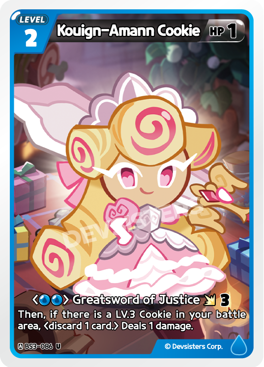 Kouign-Amann Cookie (BS3-086) (U) [Age of Heroes and Kingdoms]