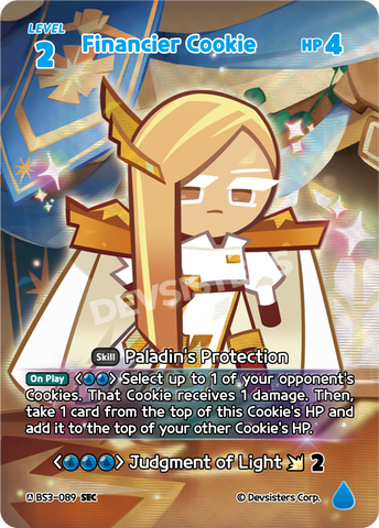 Financier Cookie (BS3-089) (SEC) [Age of Heroes and Kingdoms]