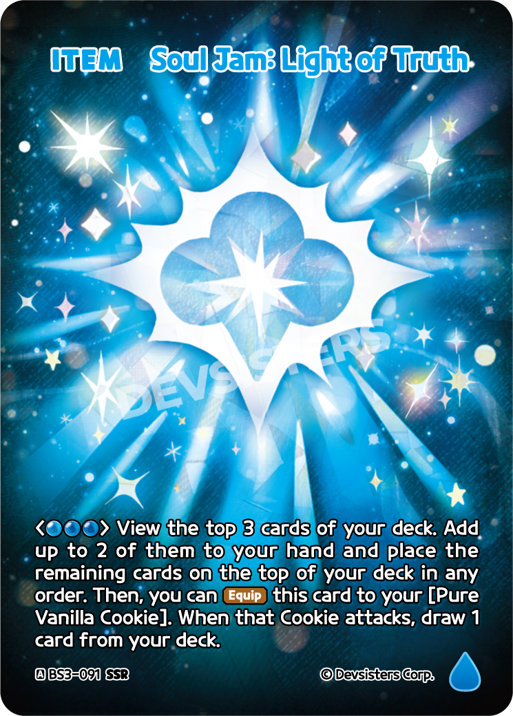 Soul Jam: Light of Truth (BS3-091) (SSR) [Age of Heroes and Kingdoms]
