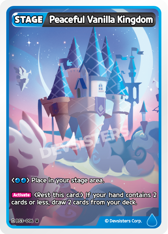 Peaceful Vanilla Kingdom (BS3-096) (U) [Age of Heroes and Kingdoms]
