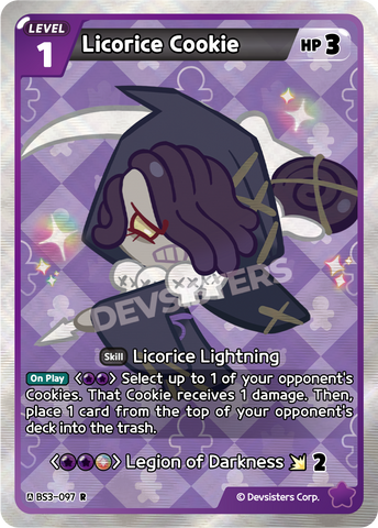 Licorice Cookie (BS3-097) (R) [Age of Heroes and Kingdoms]