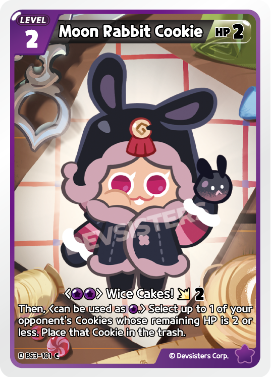 Moon Rabbit Cookie (BS3-101) (C) [Age of Heroes and Kingdoms]