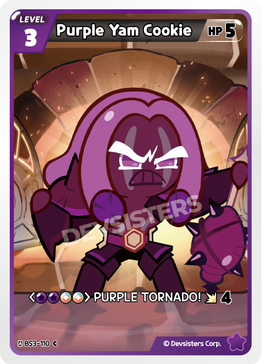 Purple Yam Cookie (BS3-110) (C) [Age of Heroes and Kingdoms]