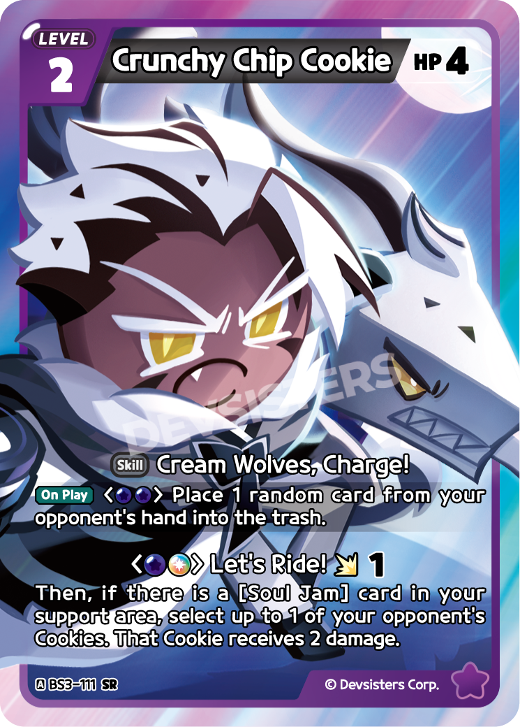 Crunchy Chip Cookie (BS3-111) (SR) [Age of Heroes and Kingdoms]