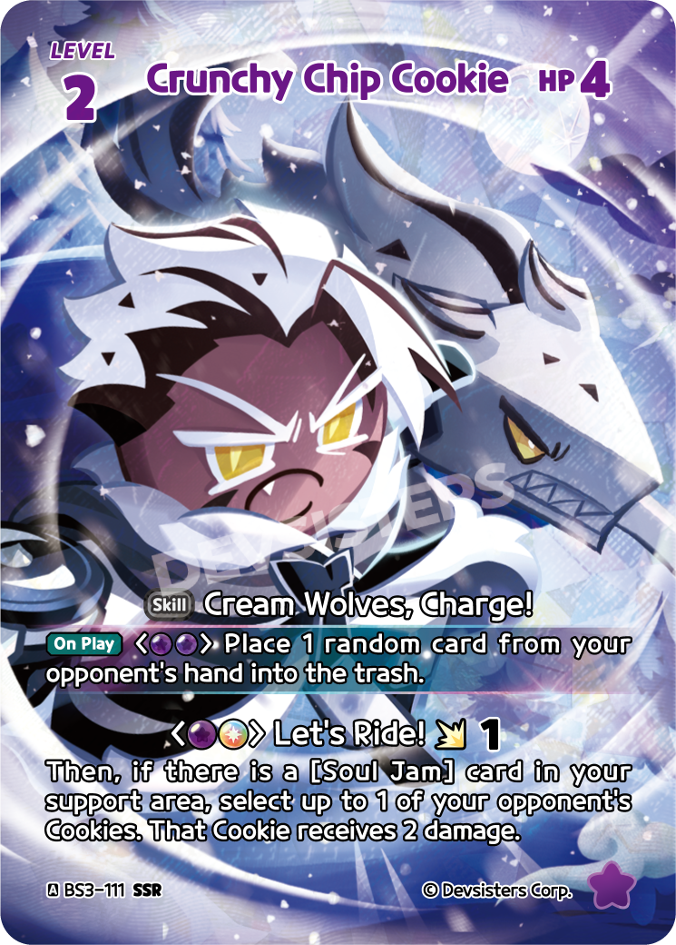 Crunchy Chip Cookie (BS3-111) (SSR) [Age of Heroes and Kingdoms]