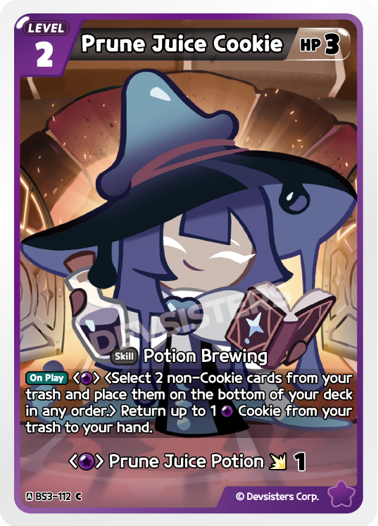 Prune Juice Cookie (BS3-112) (C) [Age of Heroes and Kingdoms]