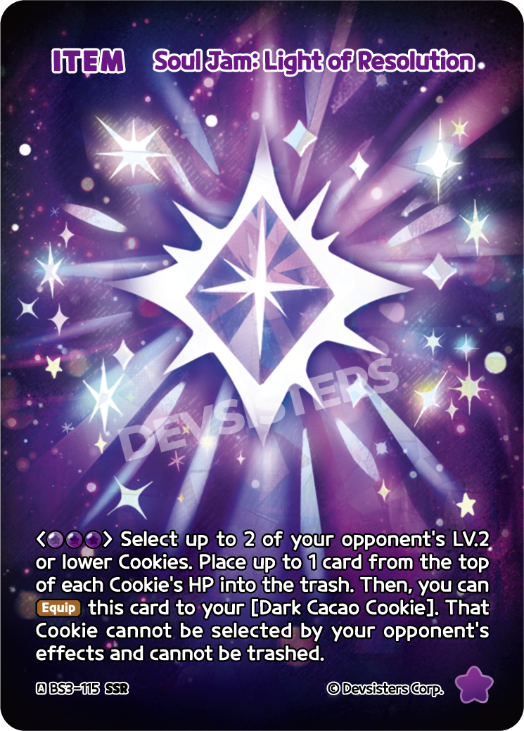 Soul Jam: Light of Resolution (BS3-115) (SSR) [Age of Heroes and Kingdoms]