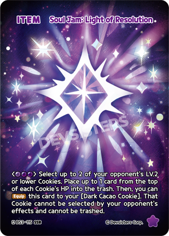 Soul Jam: Light of Resolution (BS3-115) (SSR) [Age of Heroes and Kingdoms]