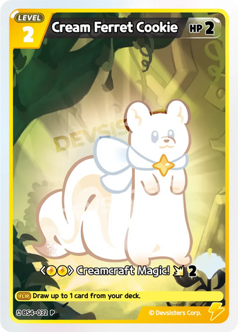 Cream Ferret Cookie (BS4-032) (P) [Promo]