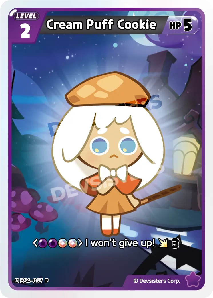Cream Puff Cookie (BS4-097) (P) [Promo]