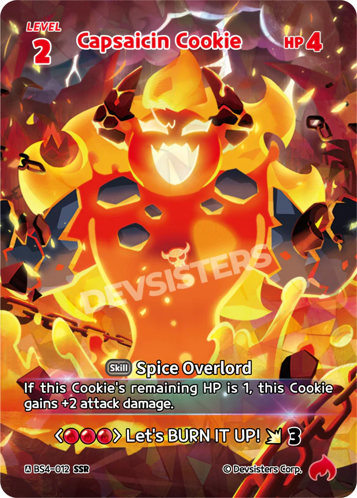 Capsaicin Cookie (BS4-012) (SSR) [Age of Heroes and Kingdoms]
