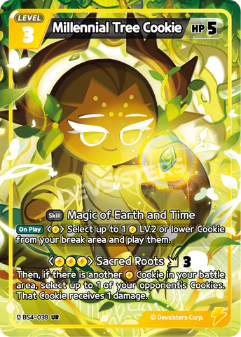 Millennial Tree Cookie (BS4-038) (UR) [Age of Heroes and Kingdoms]