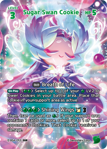 Sugar Swan Cookie (BS4-053) (SUR) [Age of Heroes and Kingdoms]