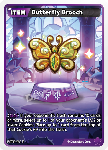 Butterfly Brooch (BS4-106) (U) [Age of Heroes and Kingdoms]