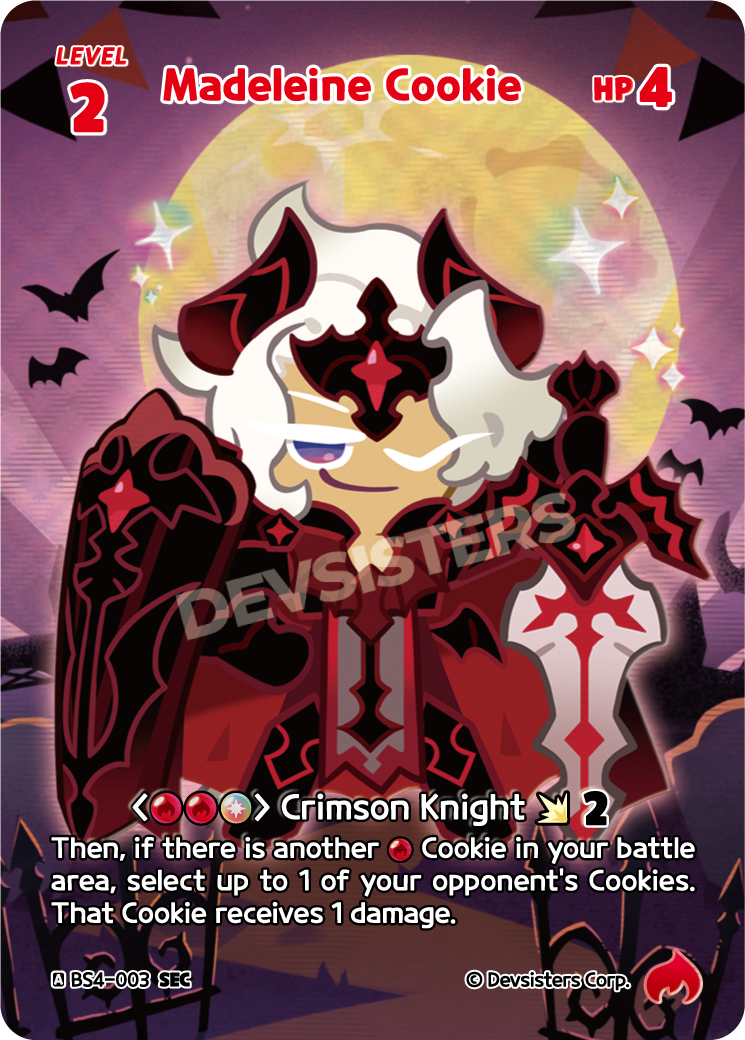 Madeleine Cookie (BS4-003) (SEC) [Age of Heroes and Kingdoms]