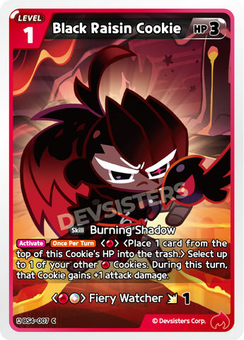 Black Raisin Cookie (BS4-007) (C) [Age of Heroes and Kingdoms]