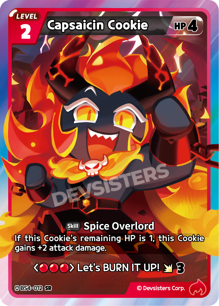Capsaicin Cookie (BS4-012) (SR) [Age of Heroes and Kingdoms]
