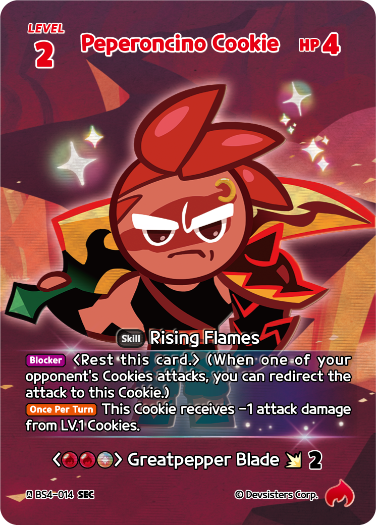 Peperoncino Cookie (BS4-014) (SEC) [Age of Heroes and Kingdoms]