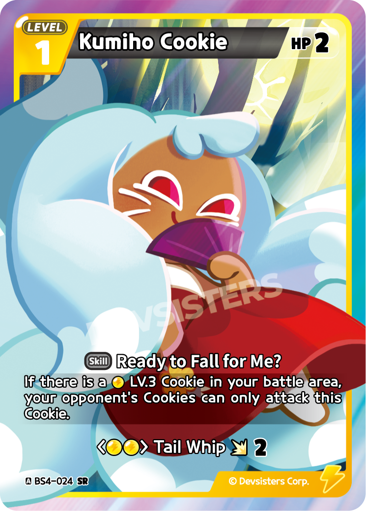 Kumiho Cookie (BS4-024) (SR) [Age of Heroes and Kingdoms]