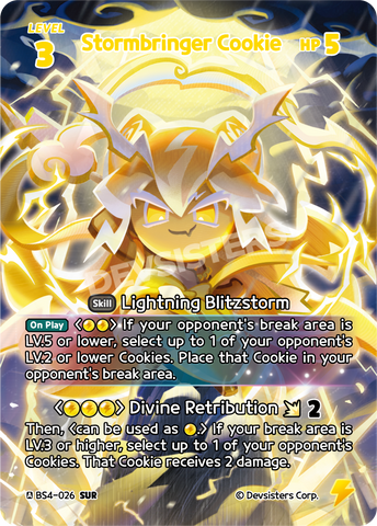Stormbringer Cookie (BS4-026) (SUR) [Age of Heroes and Kingdoms]