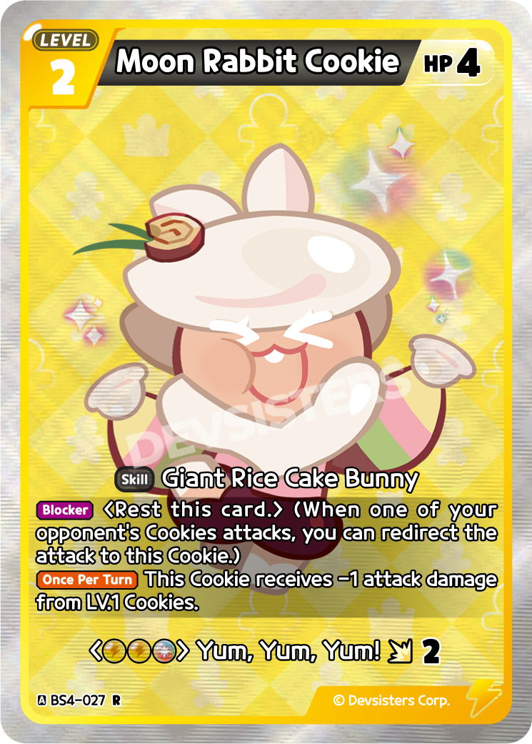 Moon Rabbit Cookie (BS4-027) (R) [Age of Heroes and Kingdoms]