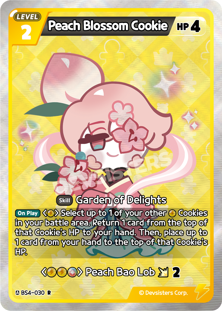 Peach Blossom Cookie (BS4-030) (R) [Age of Heroes and Kingdoms]