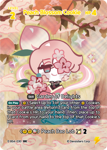 Peach Blossom Cookie (BS4-030) (SEC) [Age of Heroes and Kingdoms]