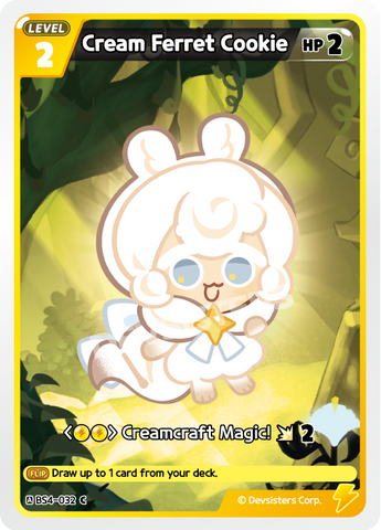 Cream Ferret Cookie (BS4-032) (C) [Age of Heroes and Kingdoms]