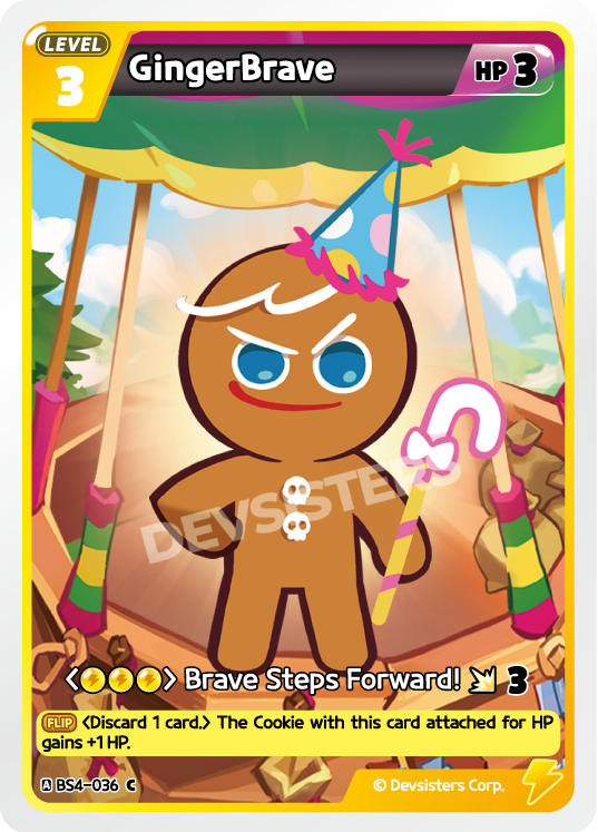 GingerBrave (BS4-036) (C) [Age of Heroes and Kingdoms]