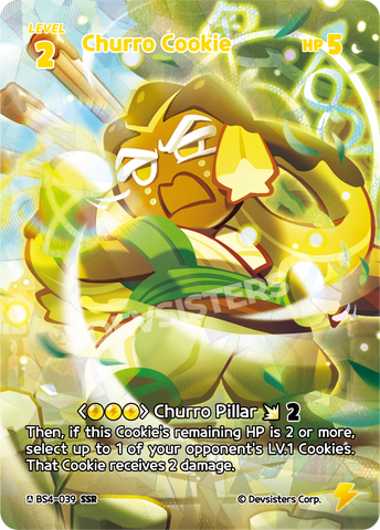 Churro Cookie (BS4-039) (SSR) [Age of Heroes and Kingdoms]