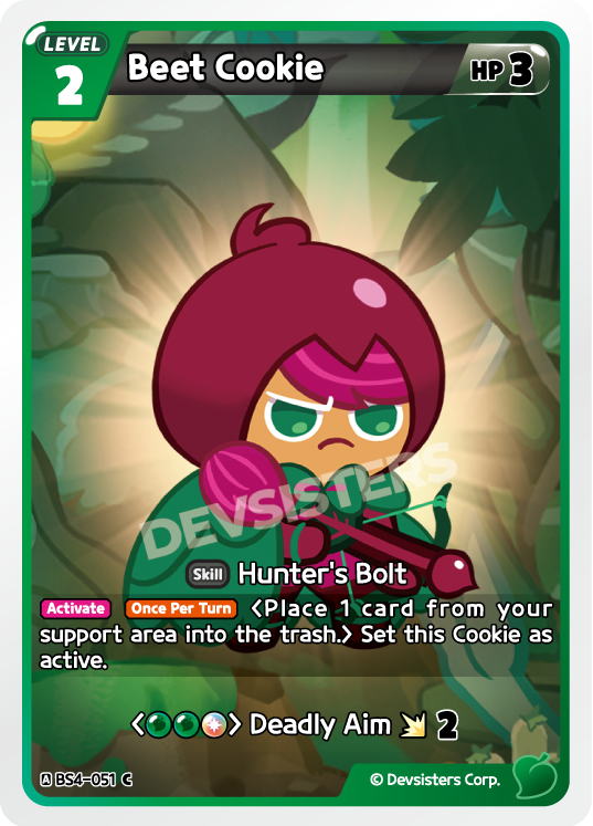 Beet Cookie (BS4-051) (C) [Age of Heroes and Kingdoms]