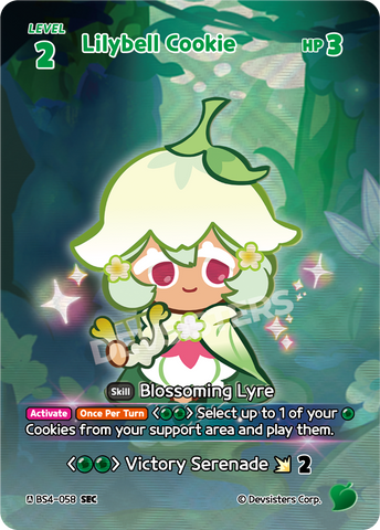Lilybell Cookie (BS4-058) (SEC) [Age of Heroes and Kingdoms]