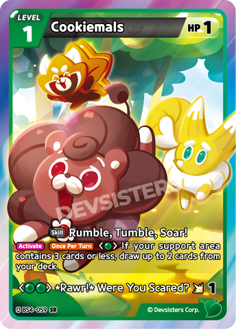 Cookiemals (BS4-059) (SR) [Age of Heroes and Kingdoms]