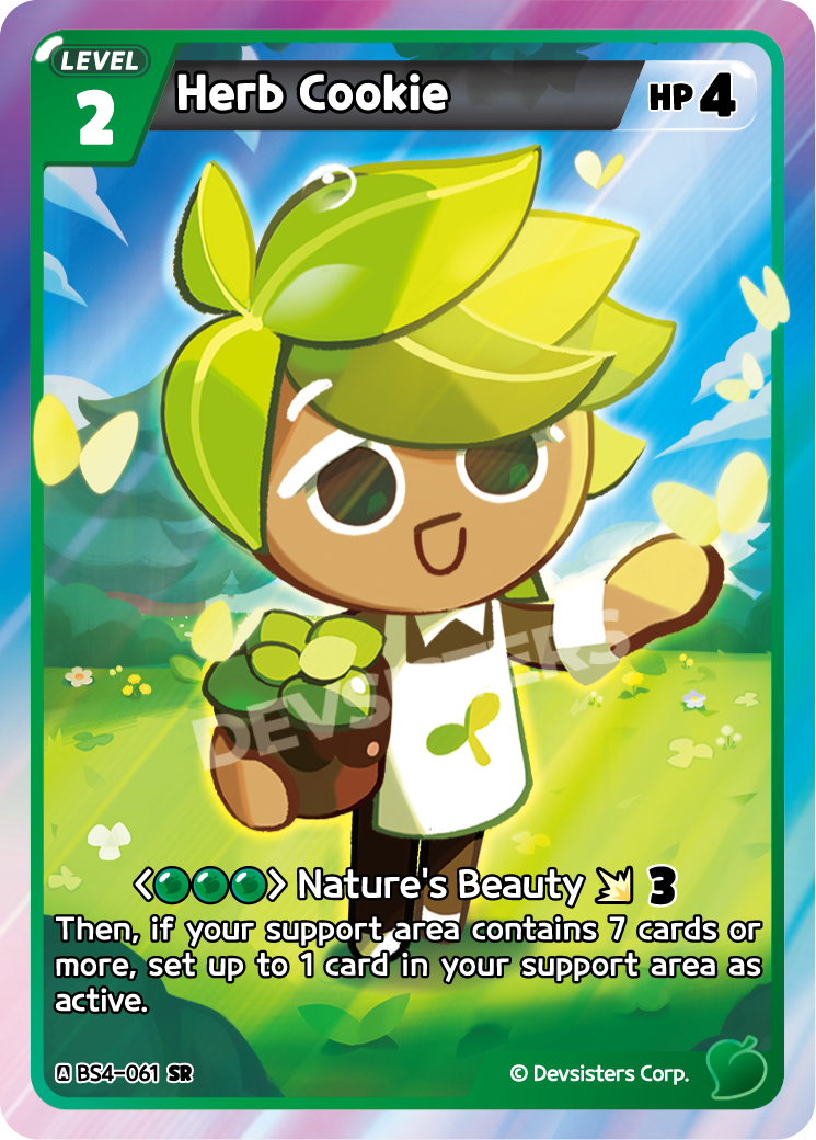 Herb Cookie (BS4-061) (SR) [Age of Heroes and Kingdoms]