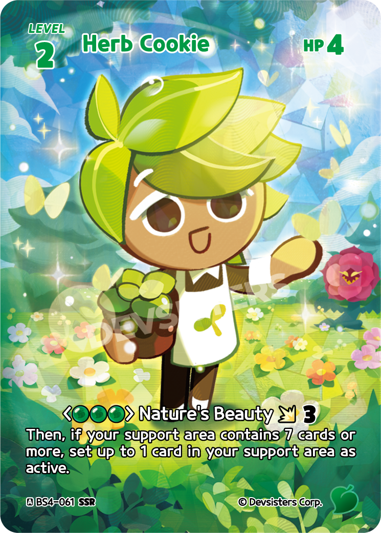 Herb Cookie (BS4-061) (SSR) [Age of Heroes and Kingdoms]