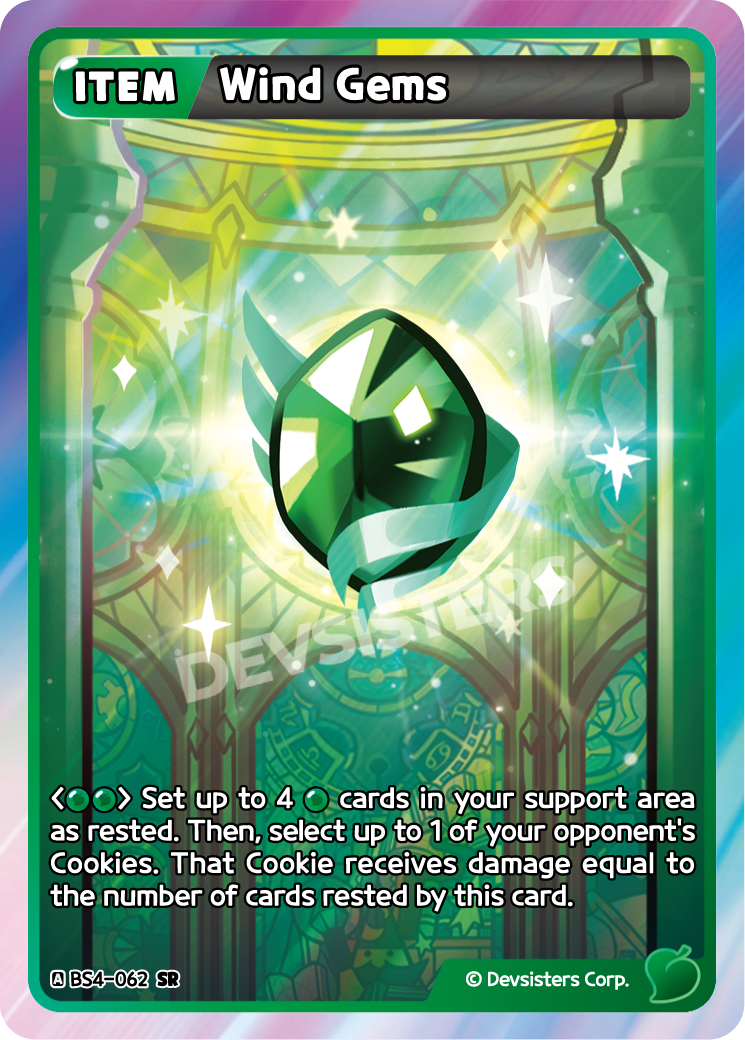 Wind Gems (BS4-062) (SR) [Age of Heroes and Kingdoms]
