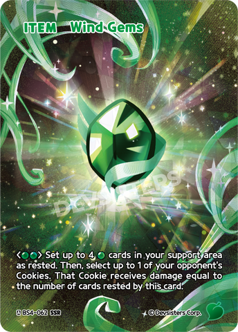 Wind Gems (BS4-062) (SSR) [Age of Heroes and Kingdoms]