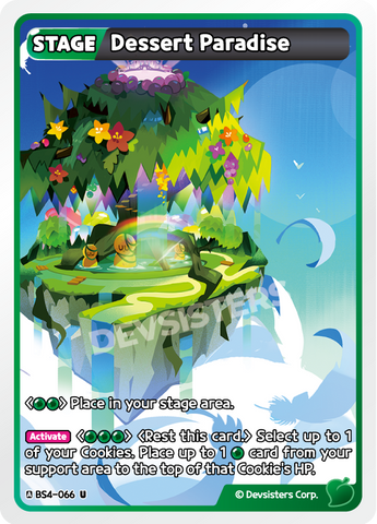 Dessert Paradise (BS4-066) (U) [Age of Heroes and Kingdoms]
