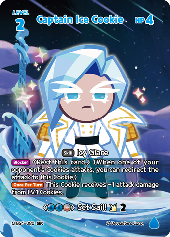 Captain Ice Cookie (BS4-080) (SEC) [Age of Heroes and Kingdoms]
