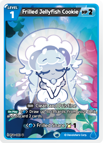 Frilled Jellyfish Cookie (BS4-082) (U) [Age of Heroes and Kingdoms]