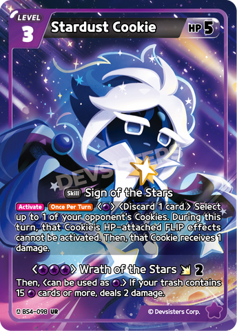 Stardust Cookie (BS4-098) (UR) [Age of Heroes and Kingdoms]
