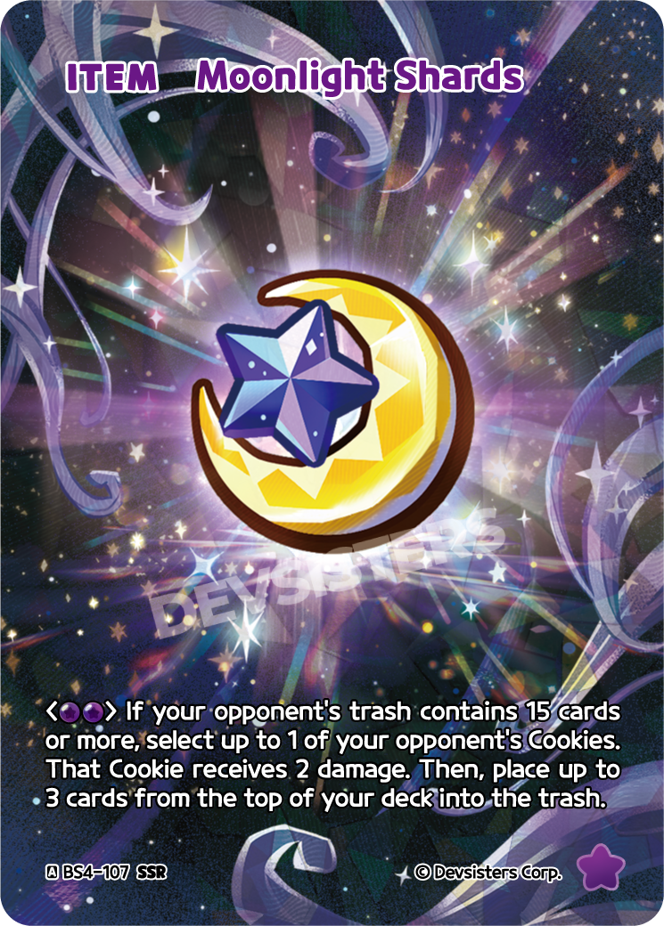 Moonlight Shards (BS4-107) (SSR) [Age of Heroes and Kingdoms]