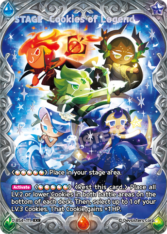 Cookies of Legends (BS4-111) (EXR) [Age of Heroes and Kingdoms]