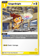 Image for GingerBright (P-002) [Promotion Card] - CookieRun: Braverse TCG