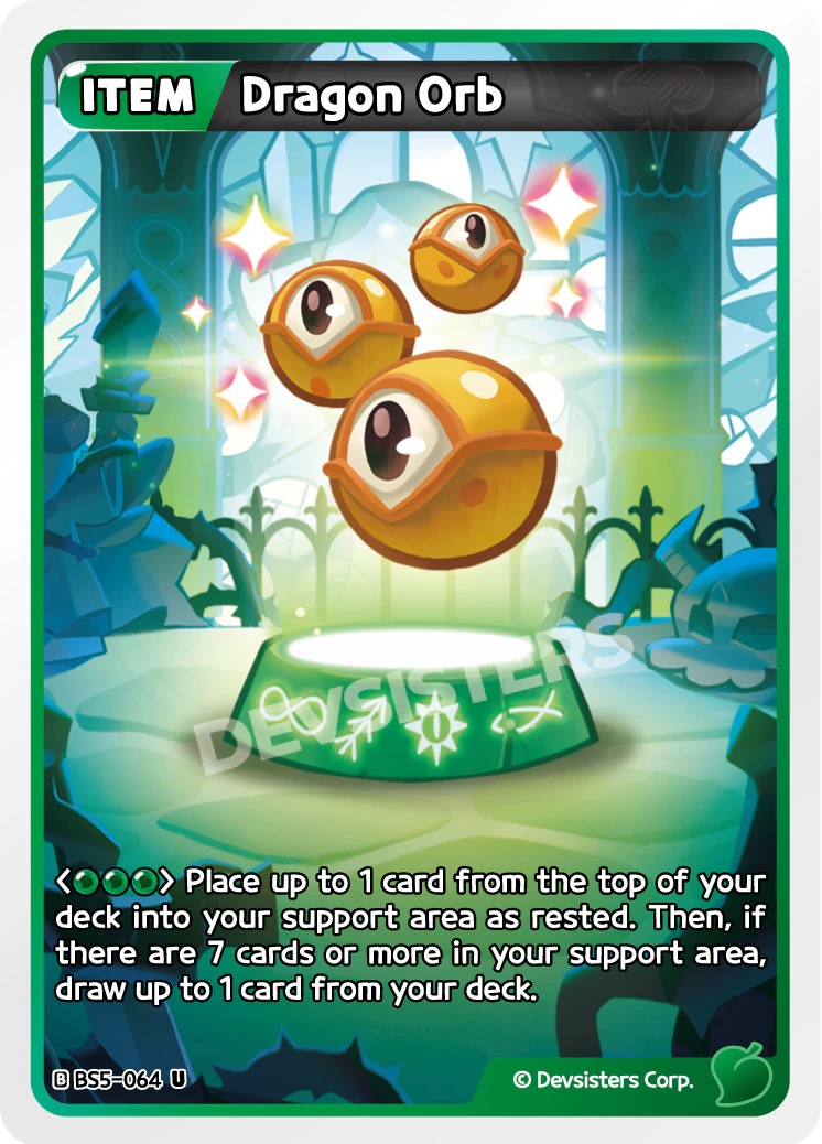 Image for Dragon Orb (BS5-064) [Operation Timeguard] - CookieRun: Braverse TCG