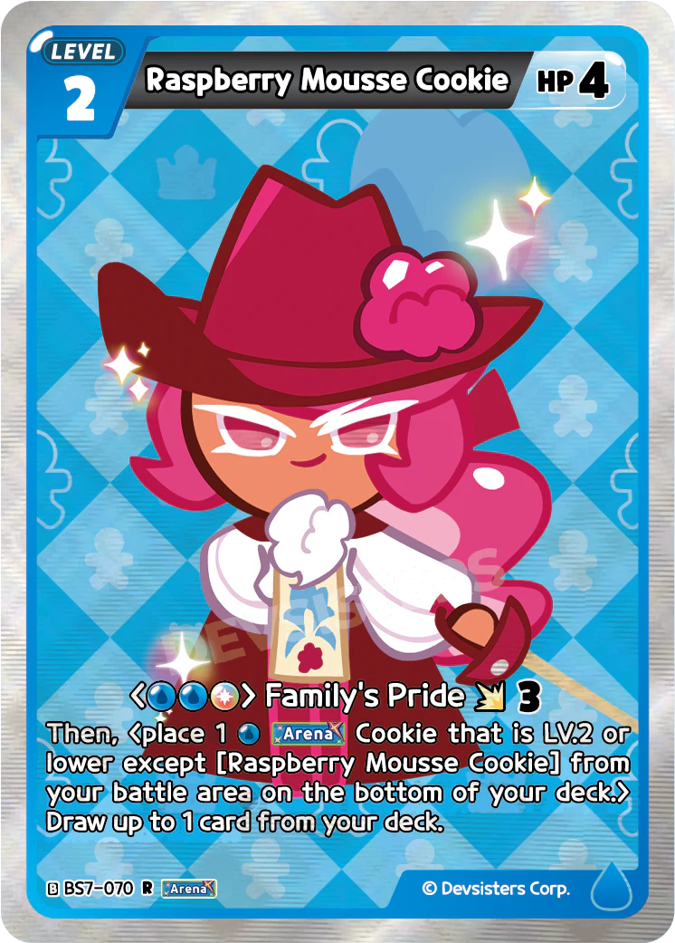 Image for Raspberry Mousse Cookie (BS7-070) [Arena of Glory] - CookieRun: Braverse TCG