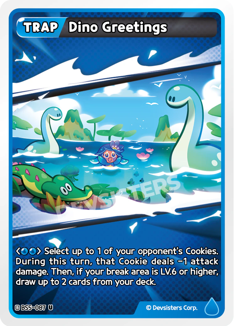 Image for Dino Greetings (BS5-087) [Operation Timeguard] - CookieRun: Braverse TCG